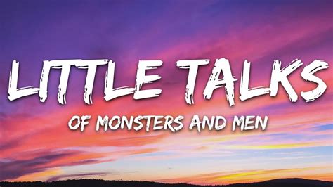  Little Talks van Of Monsters and Men: Een vrolijke melodie vol melancholische tekstregels